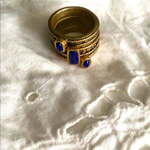 Triple Stack Barse Thai Rings